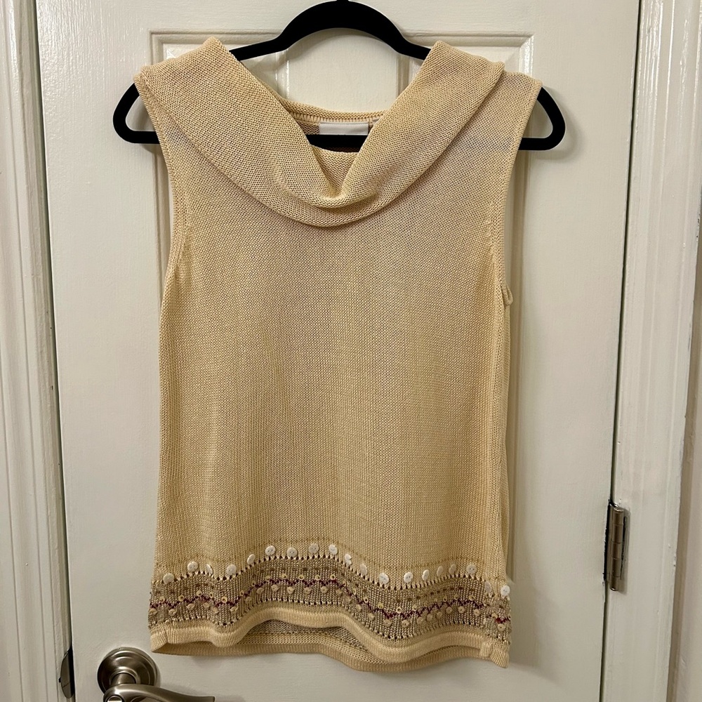 Beach sweater tank